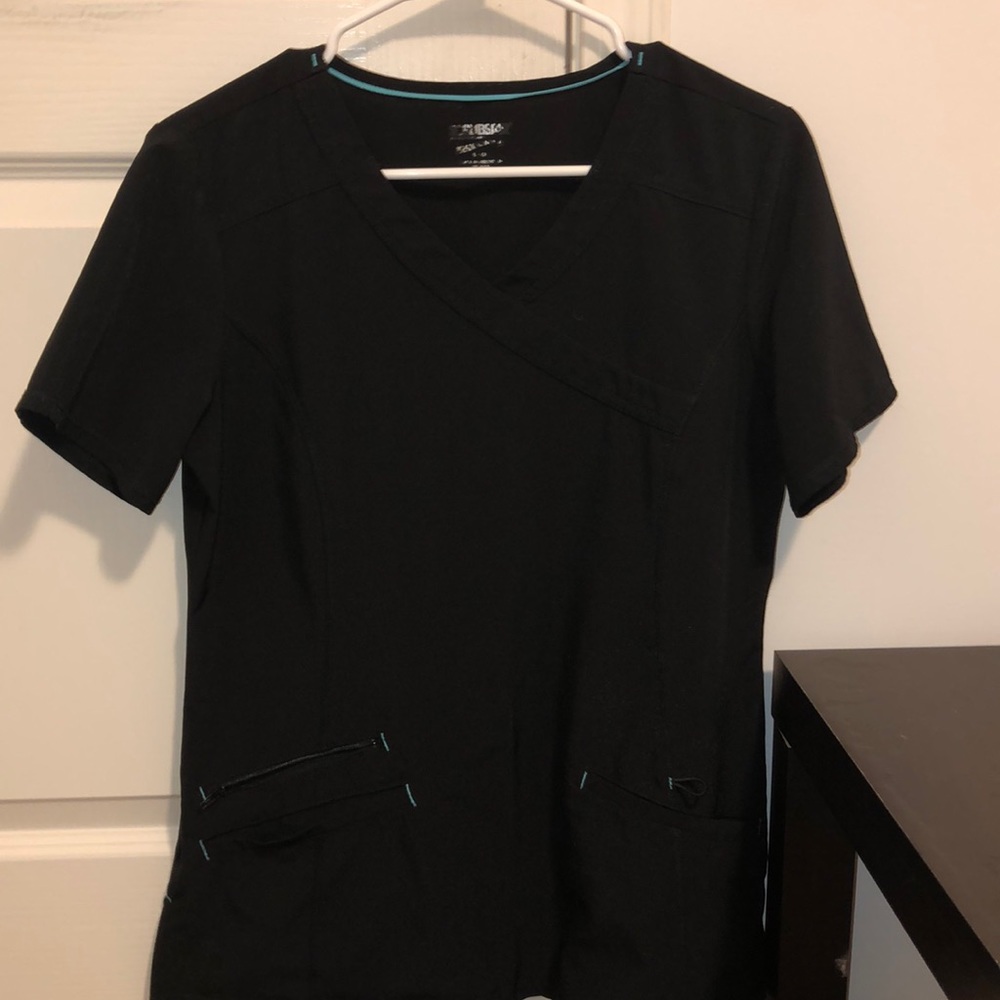 Black Scrub Set